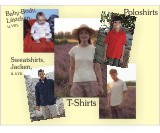 T-Shirt, Rundhals- 100% Baumwolle-180 g/m²