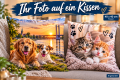 Kissen bedruckt